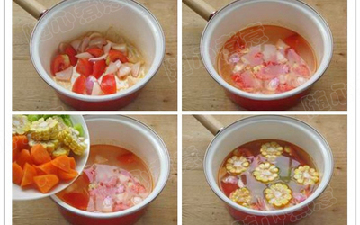 蔬菜瘦身汤的做法和步骤第2张图