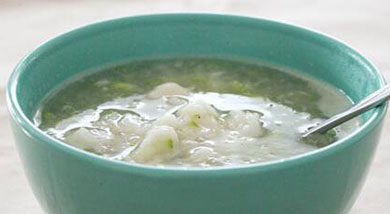 西葫芦土豆疙瘩汤