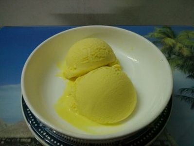 芒果椰子冰淇淋