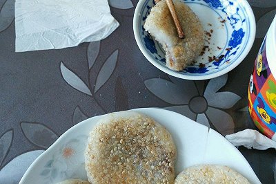 香煎红糖糯米饼