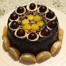 黑加仑水果蛋糕