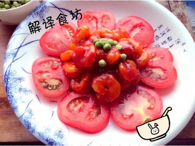 番茄沙司炒虾仁