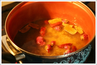 玫瑰红豆大枣糙米粥的做法和步骤第7张图