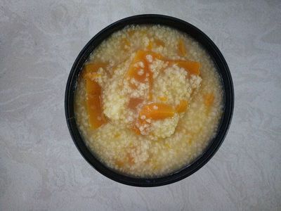 南瓜小米粥