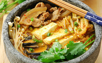 韩式泡菜汤的做法和步骤第2张图