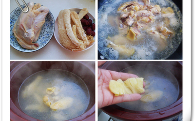 竹荪鸡肉汤的做法和步骤第1张图