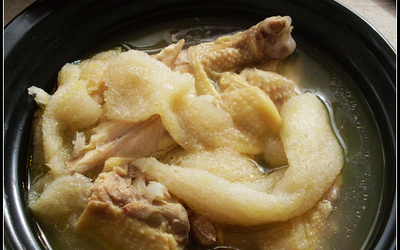 竹荪鸡肉汤的做法和步骤第2张图