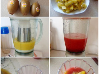 奇异果西瓜汁的做法和步骤(图2)