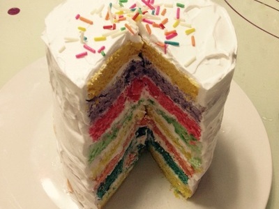 彩虹蛋糕（6寸）