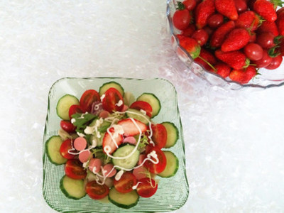 家常菜谱:果蔬蝴蝶面沙拉的做法和步骤(图8)