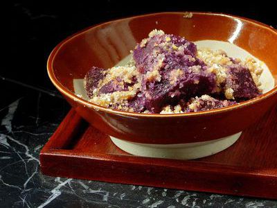 粉蒸紫薯