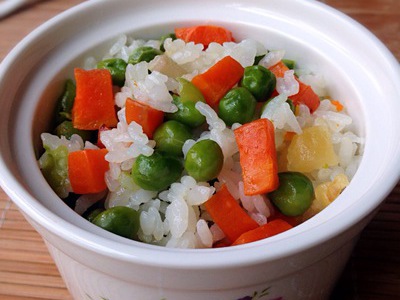 豌豆香米饭
