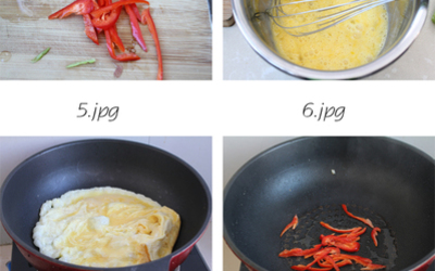 苦瓜炒蛋的做法和步骤第5张图