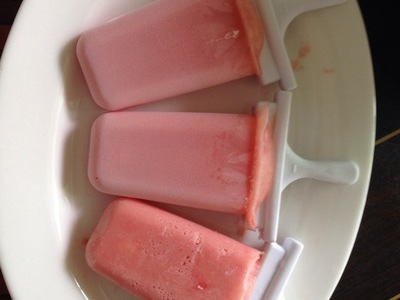 西瓜酸奶冰棒