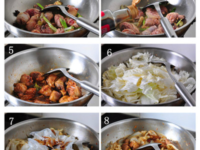白菜粉皮鸡的做法和步骤(图1)