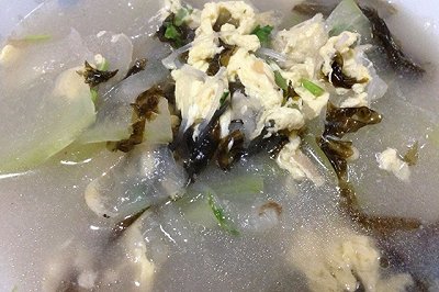 蛤蜊冬瓜紫菜汤