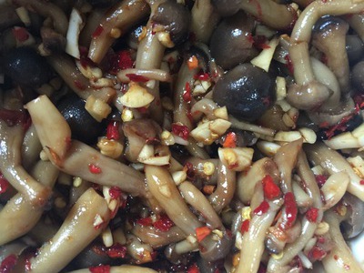 韩式拌蟹味菇