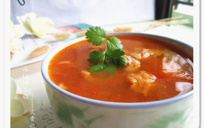 西红柿牛腩汤炒饭的做法和步骤第1张图