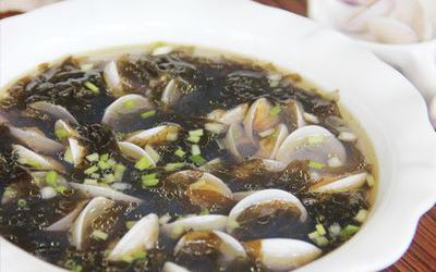 蛤蜊紫菜汤