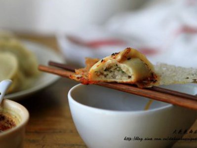小南瓜杏鲍菇冰花煎饺的做法和步骤(图4)