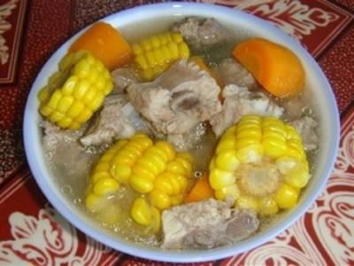 排骨玉米汤