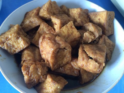 红烧油豆腐