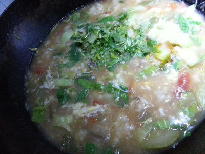美味的西红柿疙瘩汤