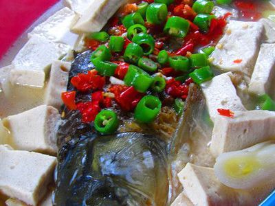 湖乡豆腐炖鱼