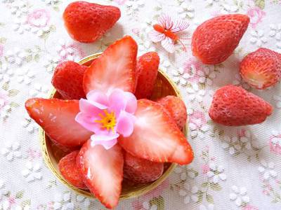 冻草莓#甜蜜美味#