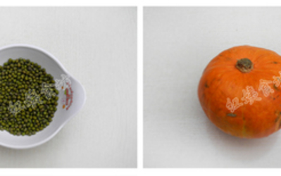 南瓜绿豆汤的做法和步骤(图1)