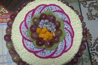 栗容水果蛋糕