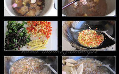 牛排海螺煲的做法和步骤第2张图