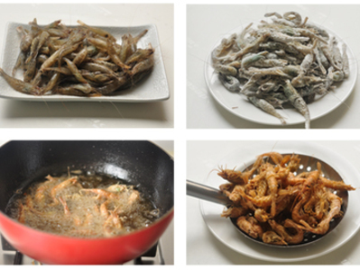 椒盐小酥虾的做法和步骤(图1)