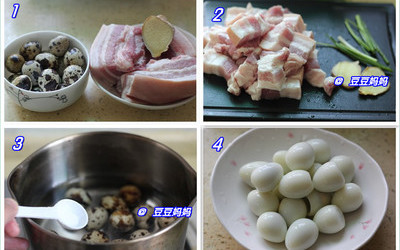 鹌鹑蛋烧肉的做法和步骤第5张图