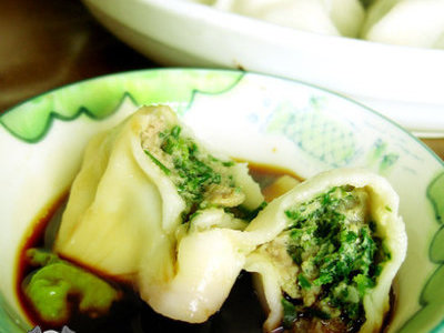 碱蓬菜水饺