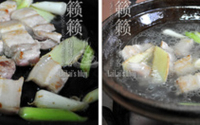 豆腐泡炖肉的做法和步骤第3张图