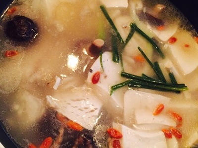 香菇豆腐鱼汤