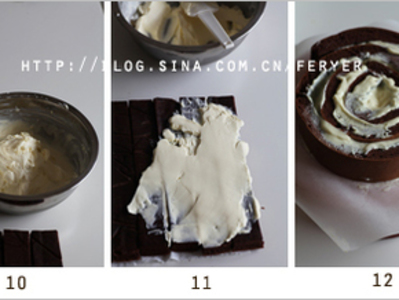 巧克力奶油蛋糕的做法和步骤(图2)