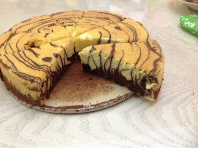 酸奶斑马纹蛋糕