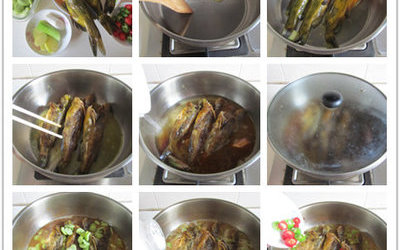 黄骨鱼焖豆米的做法和步骤第7张图