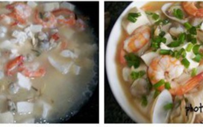 鲜虾海贝炖豆腐的做法和步骤(图6)