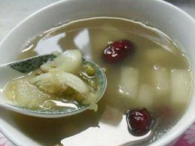 百合红枣绿豆汤