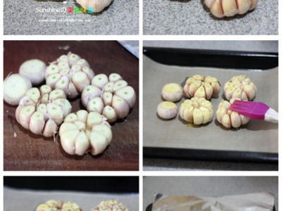 黑胡椒烤大蒜的做法和步骤(图4)