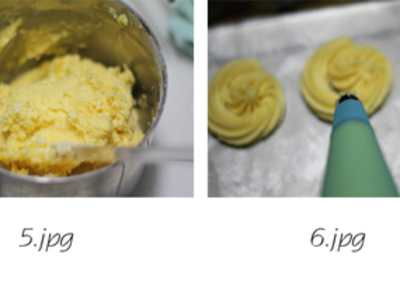原味奶油曲奇的做法和步骤(图2)