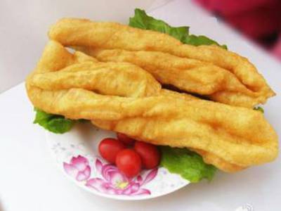 自制油条