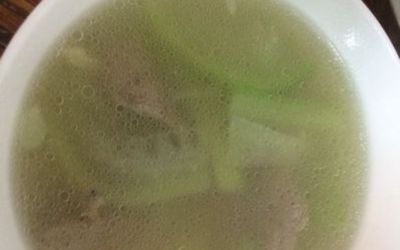 丝瓜猪肝汤