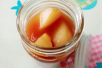 水蜜桃罐头