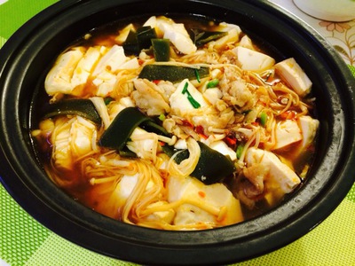 韩式海带豆腐锅