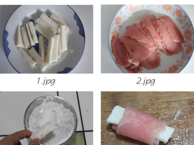 糖醋仿真排骨的做法和步骤(图1)