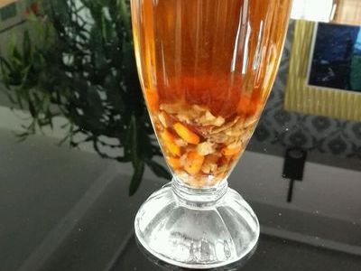 红枣桂圆枸杞红糖茶